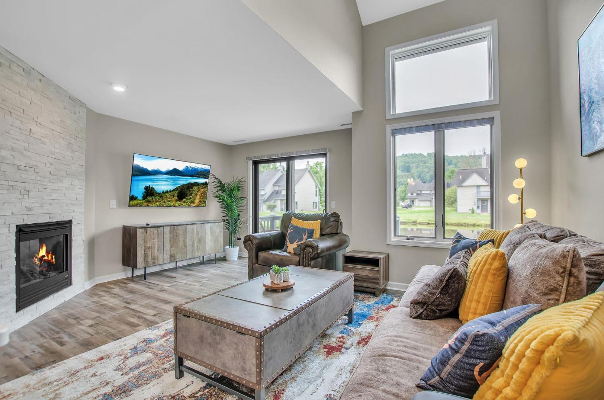 Family Townhouse With Fireplace Ellicottville Exterior photo